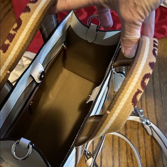 Coach 2025 Smith Leather Tote 25 .NWT Dust Bag. MSRP $378 FLASH SALE - Picture 7 of 9